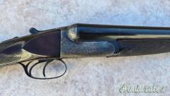 Doppietta Westley Richards drop lock cal 12 canne 72 ritubato in italia