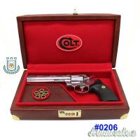 #0206 Valigetta Nuova in Pelle Colt Python - S&W - Ruger - 6