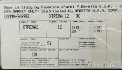 Beretta Canna Nuova x EXTREMA 2 Cal.12 cm.71