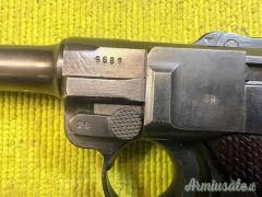 Mauser Luger P08, Polizei 1942, Sportiva, 9x19 (9 Parabellum)