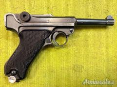 Mauser Luger P08, byf 42, Black Widow, 1942, Sportiva, 9x19 (9 Parabellum)