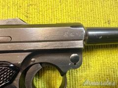 Mauser Luger P08, byf 42, Black Widow, 1942, Sportiva, 9x19 (9 Parabellum)