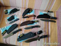 Collezione Coltelli Tops nuovi.