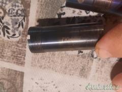 N.2 strozzatori Biffoli cal.12 raggiati uno 5cm e uno 7cm