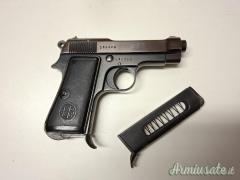 Pistola Beretta mod. 34, cal. 9 corto con doppio caricatore
