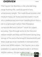 Winchester Coyote Lite .308 Winchester