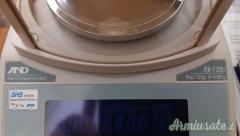 Bilancia da ricarica A&D FX-120i-ex – 120g x 0,001g – 1851GN x 0,02GN