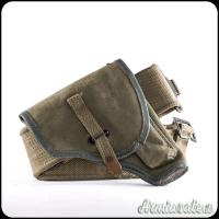 Cerco buffetterie in canapa verde salvia/oliva chiaro delle Guardia di Finanza