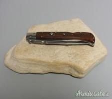 Coltello a scatto Cm.28 Mod.Roma Swinguard Stsw/28 Legno serpente ( Snake wood ) -Italian stiletto