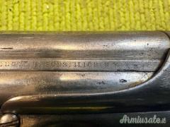 Pistola 4 canne Remington Elliot, 1863, Arma antica, .32