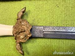 Daga da caccia, Epoca 1700, Arma antica