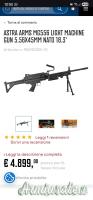 ASTRA ARMS MG556 Light Machine Gun 5.56x45mm NATO 18.3'
