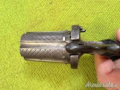 Revolver a 6 canne Pepperbox, Arma antica, .32 Short
