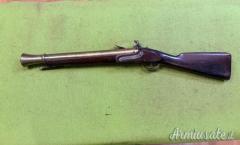 Trombone a pietra focaia, Epoca 1700, Arma antica