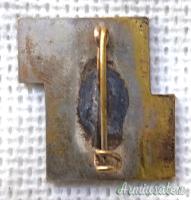 Spilla d’epoca fascista dell’OPERA BALILLA di Firenze rilasciata x festa ginnastica del 1935