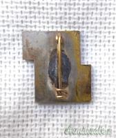 Spilla d’epoca fascista dell’OPERA BALILLA di Firenze rilasciata x festa ginnastica del 1935