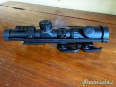 Ottica Vism 1.1 4 x 24 Con slitta attacco rapido