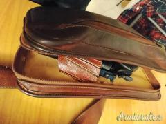Marsupio cuoio con fondina interna
