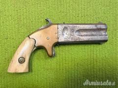 Pistola American Arms a doppia canna, Anno 1868, Arma antica, .22 e .32
