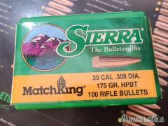 SIERRA MatchKing 7775 TMK Palle calibro 30.308'' 175 grani Conf. da 100 palle
