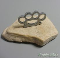 Tirapugni in acciaio temprato teflonato grigio satinato Mod.Tactical G