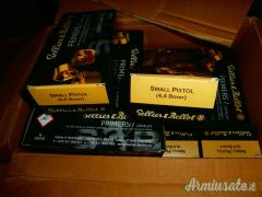 Cedo inneschi Sellier & Bellot per arma corta / smoll pistol in scatole da Mille