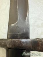 Baionetta Vetterli 1870/16 accorciata - punzone Brescia