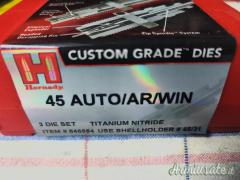 Hornady Cal. 45 custom grade dies