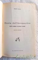 Testo “STORIA DELL’AERONAUTICA DALLE ORIGINI AI GIORNI NOSTRI” di GENTILE - 2^ edizione nel 1958