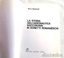 Testo “LA STORIA DELL’AERONAUTICA RACCONTATA IN SONETTI ROMANESCHI” di MAGISTRELLI 1976