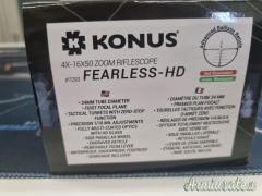 Konus Fearless HD 4-16x50 Ret.Advanced Balistic ILL. FFP
