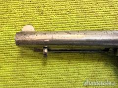Pistola a rotazione Colt, Lightning 1875, Nichelata, Arma antica, .38