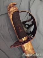 SCIABOLA EPOCA RIVOLUZIONE FRANCESE ORIGINALE CON FODERO