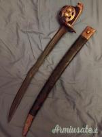 SCIABOLA EPOCA RIVOLUZIONE FRANCESE ORIGINALE CON FODERO