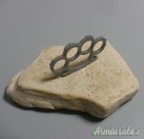 Tirapugni in acciaio temprato teflonato grigio satinato Mod.Tq/tgs