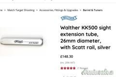 Walther | Carl kk500 .22 Long Rifle