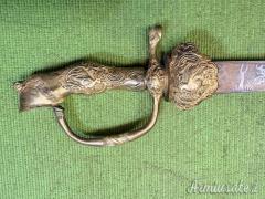 Spada da caccia, Epoca 1700, Arma antica