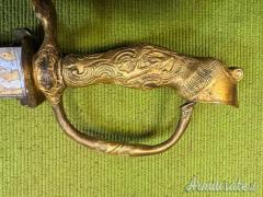 Spada da caccia, Epoca 1700, Arma antica