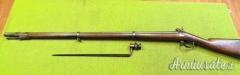 Fucile a luminello con baionetta, 1850, Arma antica, 17,8