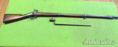 Fucile a luminello con baionetta, 1850, Arma antica, 17,8