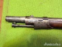 Fucile a luminello con baionetta, 1850, Arma antica, 17,8