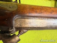 Fucile a luminello con baionetta, 1850, Arma antica, 17,8