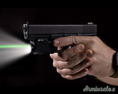 Viridian Laser Verde + Torcia C5L Custom Glock