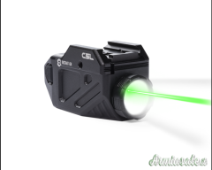Viridian Laser Verde + Torcia C5L Custom Glock