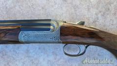 Sovrapposto Famars Excalibur round body cal 20 canne 71 chiusura tipo Boss completo di valigetta