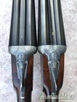 Doppietta coppia Breda Roma gemini cal 12 canne 71 anno 1950 numerate complete di valigetta