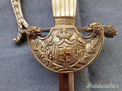 Spada spadino Magistrato diplomatico VEIII 1860.