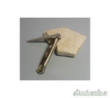 Coltello a scatto Cm.38 Mod.Bscr/33 Pick Lock Corno di cervo reale europeo - Italian stiletto