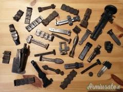 Diottre tacche di mira rear sights alzi a foglia