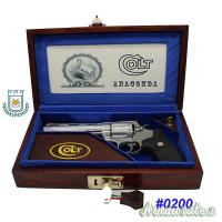 #0200 Valigetta Nuova in Legno Colt Anaconda 6